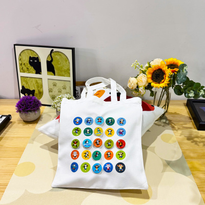 Tote bag featuring a unique and playful design-undefined